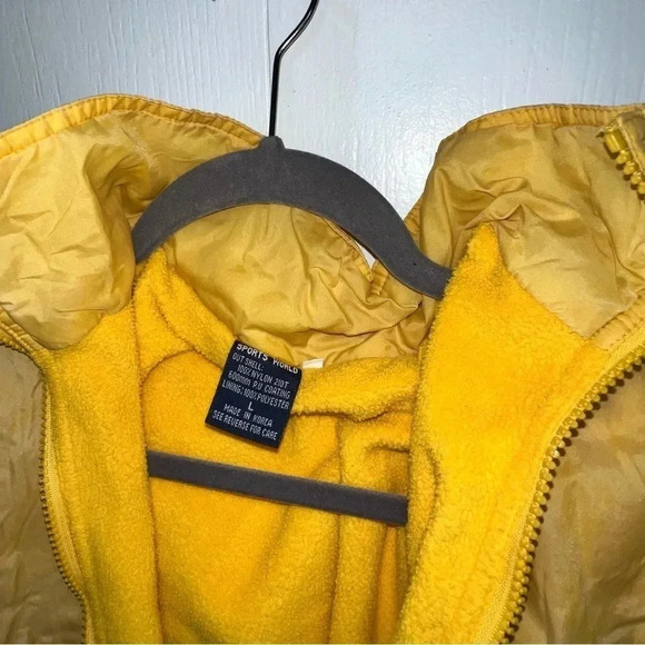 Children’s fox puffer windbreaker coat size l -womens xs/s - Picture 5 of 6